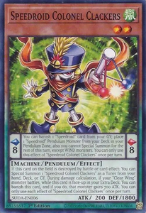 Speedroid Colonel Clackers - SUDA-EN006 - Common 1st Edition