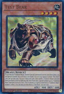 Test Bear - SUDA-EN018 - Ultra Rare 1st Edition