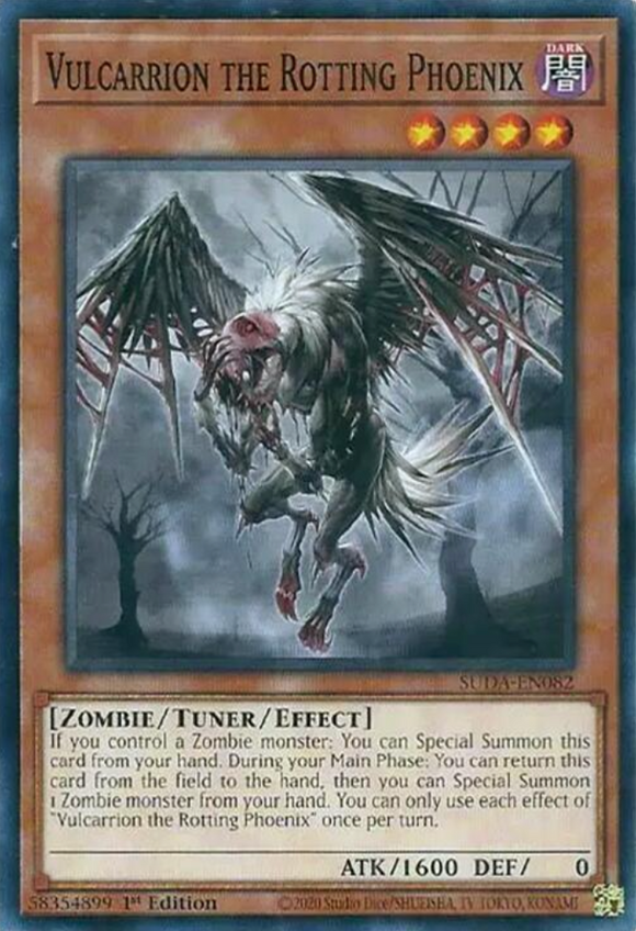 Vulcarrion, the Rotting Phoenix - SUDA-EN082 - Common 1st Edition