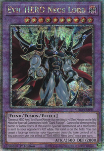 Evil HERO Neos Lord - SUDA-EN031 - Quarter Century Secret Rare 1st Edition