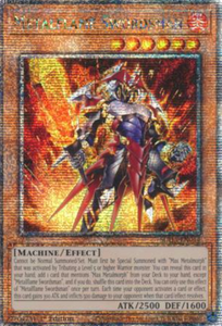 Metalflame Swordsman - SUDA-EN014 - Quarter Century Secret Rare 1st Edition