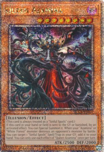 Queen Azamina - SUDA-EN009 - Quarter Century Secret Rare 1st Edition