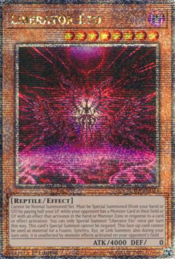 Liberator Eto - SUDA-EN023 - Quarter Century Secret Rare 1st Edition