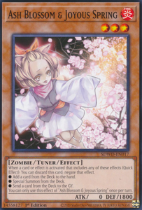 Ash Blossom & Joyous Spring - SDWD-EN017 - Common 1st Edition