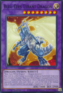 Blue-Eyes Tyrant Dragon - SDWD-EN037 - Common 1st Edition