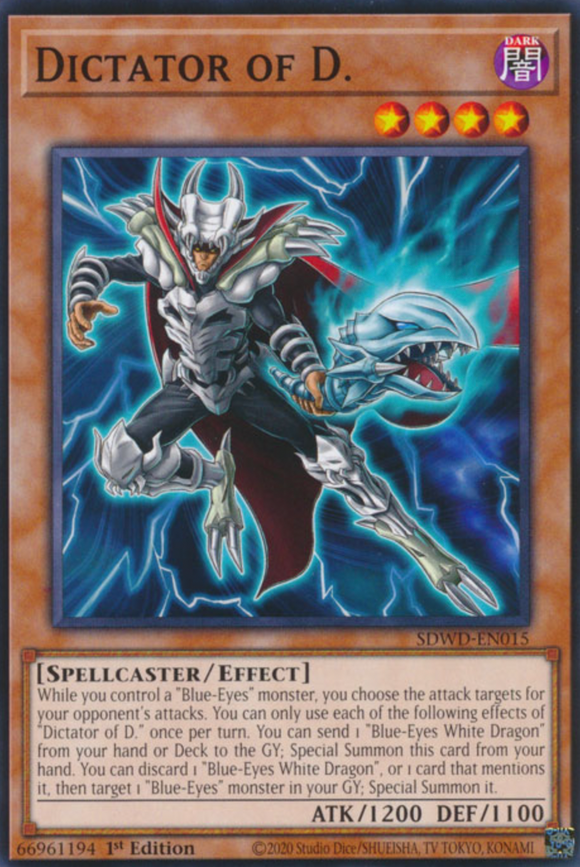 Dictator of D. - SDWD-EN015 - Common 1st Edition