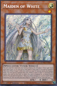 Maiden of White - SDWD-EN041 - Secret Rare 1st Edition