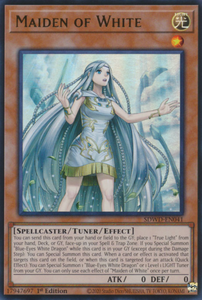 Maiden of White - SDWD-EN041 - Ultra Rare 1st Edition