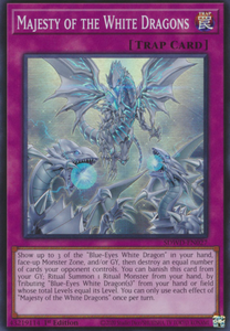 Majesty of the White Dragons - SDWD-EN027 - Super Rare 1st Edition