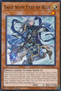 Sage with Eyes of Blue - SDWD-EN013 - Common 1st Edition