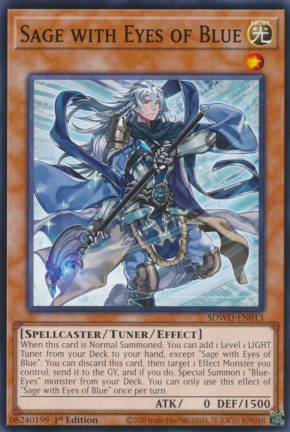 Sage with Eyes of Blue - SDWD-EN013 - Common 1st Edition