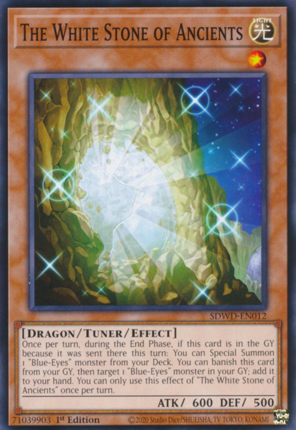 The White Stone of Ancients - SDWD-EN012 - Common 1st Edition
