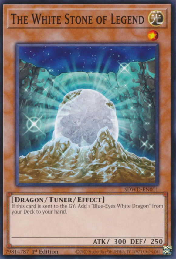 The White Stone of Legend - SDWD-EN011 - Common 1st Edition