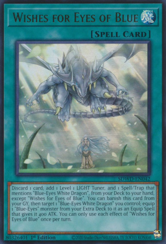 Wishes for Eyes of Blue - SDWD-EN042 - Ultra Rare 1st Edition