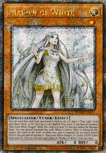 Maiden of White - SDWD-EN041 - Quarter Century Rare 1st Edition