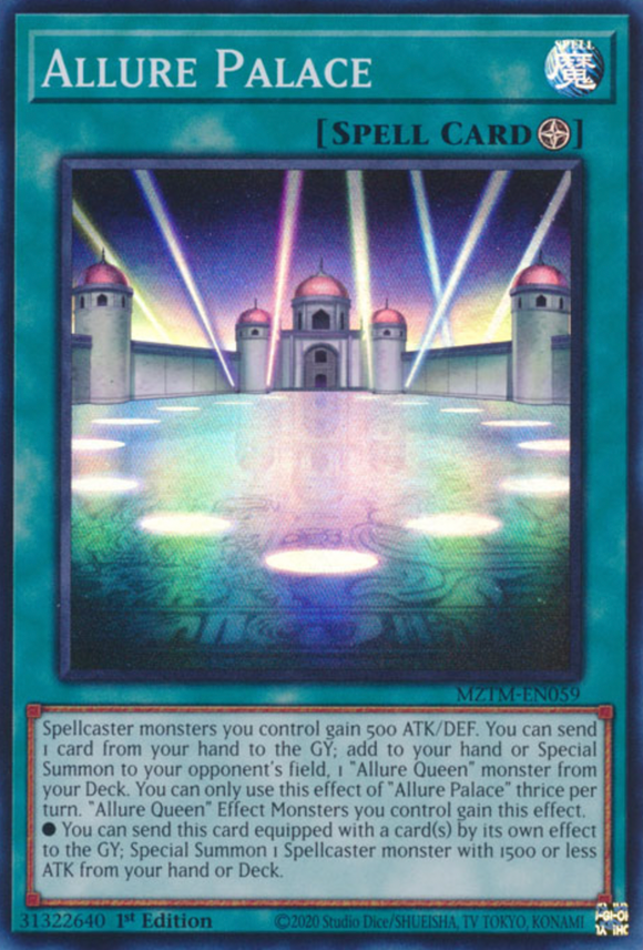 Allure Palace - MZTM-EN059 - Super Rare 1st Edition