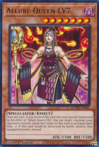 Allure Queen LV7 - MZTM-EN065 - Rare 1st Edition
