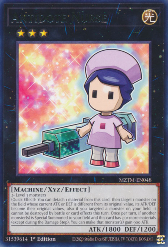 Antidote Nurse - MZTM-EN048 - Rare 1st Edition