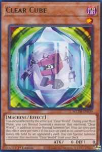 Clear Cube - MZTM-EN039 - Rare 1st Edition