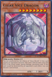 Clear Vice Dragon - MZTM-EN071 - Rare 1st Edition