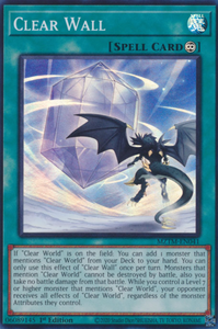 Clear Wall - MZTM-EN041 - Super Rare 1st Edition