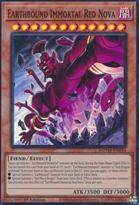 Earthbound Immortal Red Nova - MZTM-EN044 - Super Rare 1st Edition