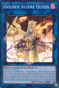 Golden Allure Queen - MZTM-EN058 - Super Rare 1st Edition