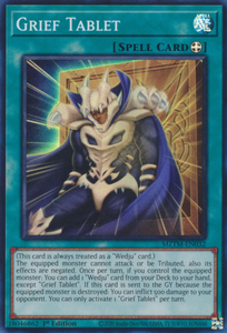 Grief Tablet - MZTM-EN032 - Super Rare 1st Edition