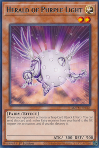 Herald of Purple Light - MZTM-EN061 - Rare 1st Edition