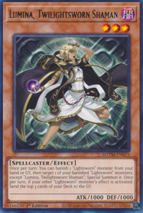 Lumina, Twilightsworn Shaman - MZTM-EN075 - Rare 1st Edition