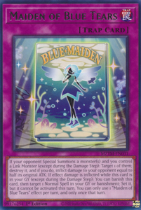 Maiden of Blue Tears - MZTM-EN031 - Rare 1st Edition