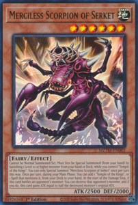 Merciless Scorpion of Serket - MZTM-EN002 - Ultra Rare 1st Edition