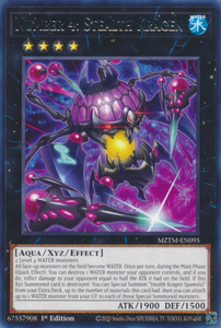 Number 4: Stealth Kragen - MZTM-EN095 - Rare 1st Edition