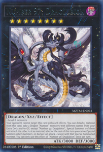 Number 97: Draglubion - MZTM-EN093 - Rare 1st Edition