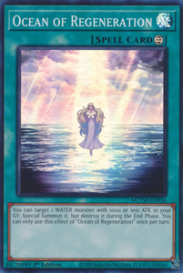 Ocean of Regeneration - MZTM-EN036 - Super Rare 1st Edition