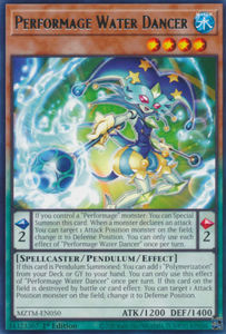Performage Water Dancer - MZTM-EN050 - Rare 1st Edition