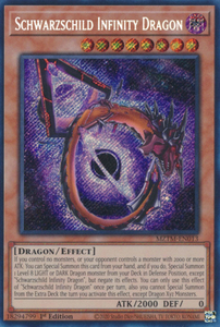 Schwarzschild Infinity Dragon - MZTM-EN013 - Secret Rare 1st Edition