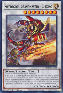 Swordsoul Grandmaster - Chixiao - MZTM-EN088 - Rare 1st Edition