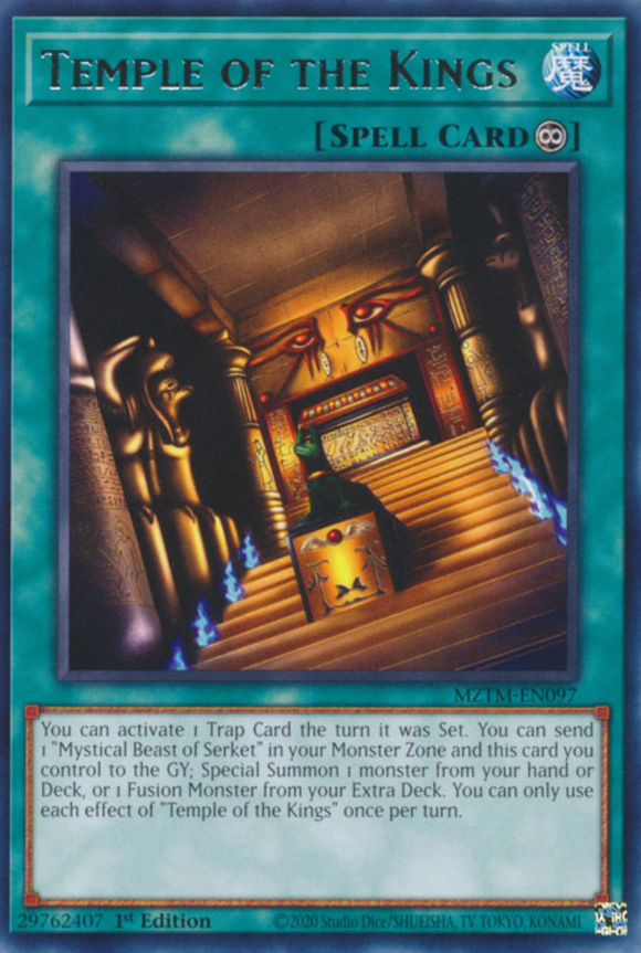 Temple of the Kings - MZTM-EN097 - Rare 1st Edition