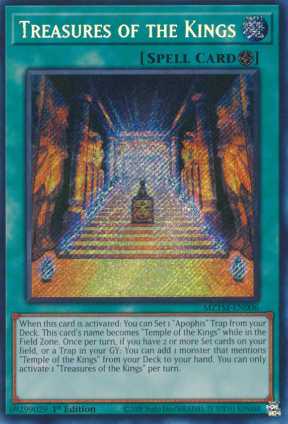 Treasures of the Kings - MZTM-EN006 - Secret Rare 1st Edition