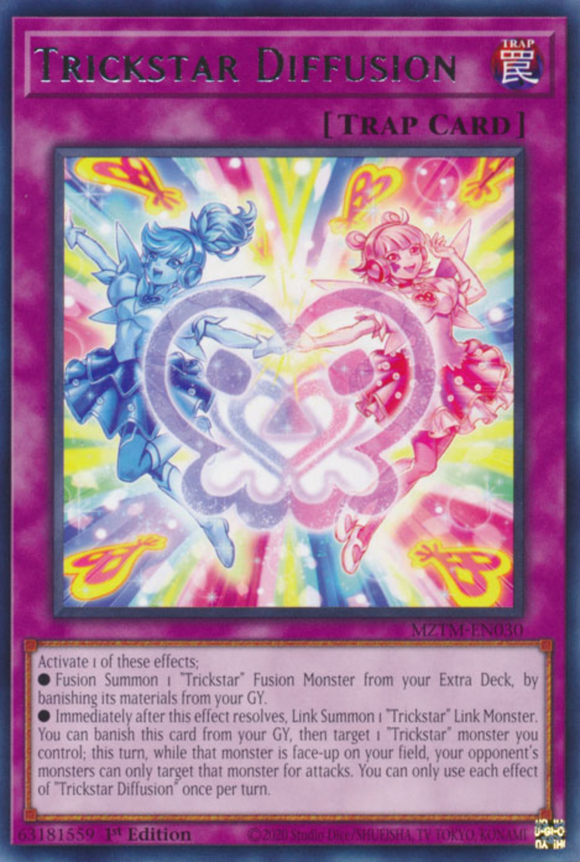 Trickstar Diffusion - MZTM-EN030 - Rare 1st Edition
