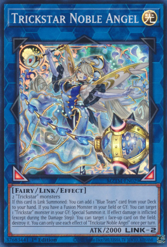Trickstar Noble Angel - MZTM-EN029 - Super Rare 1st Edition