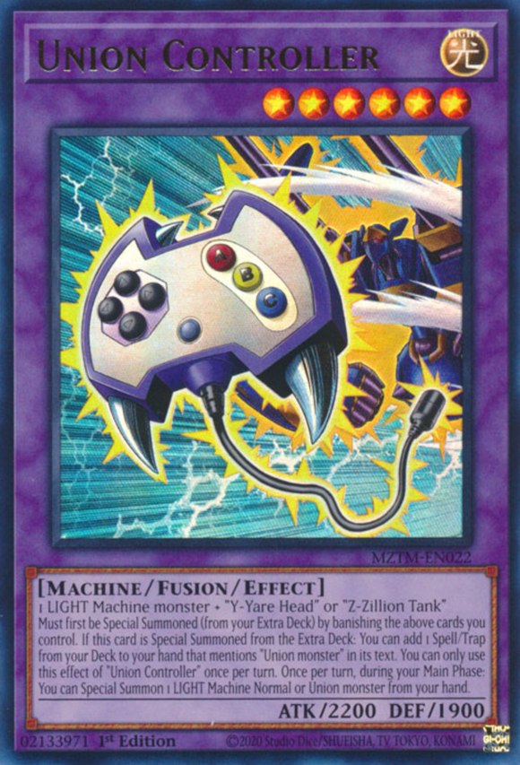Union Controller - MZTM-EN022 - Ultra Rare 1st Edition