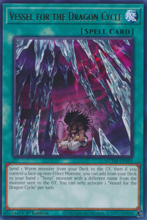 Vessel for the Dragon Cycle - MZTM-EN101 - Rare 1st Edition