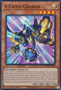 X-Cross Cannon - MZTM-EN018 - Ultra Rare 1st Edition