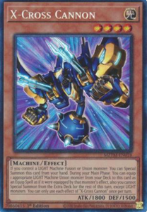 X-Cross Cannon - MZTM-EN018 - Collector's Rare 1st Edition