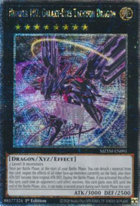 Number 107: Galaxy-Eyes Tachyon Dragon - MZTM-EN091 - Quarter Century Secret Rare 1st Edition