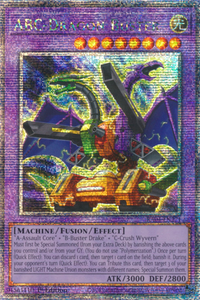 ABC-Dragon Buster - RA04-EN271 - Quarter Century Secret Rare 1st Edition