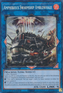 Amphibious Swarmship Amblowhale - RA04-EN077 - Collector's Rare 1st Edition