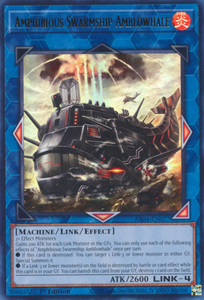 Amphibious Swarmship Amblowhale - RA04-EN077 - Ultra Rare 1st Edition